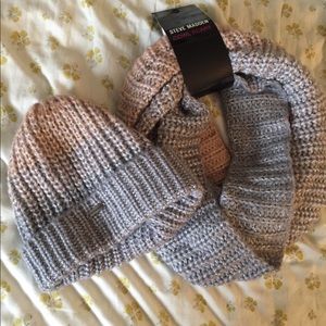 Steve Madden Scarf and Hat Set